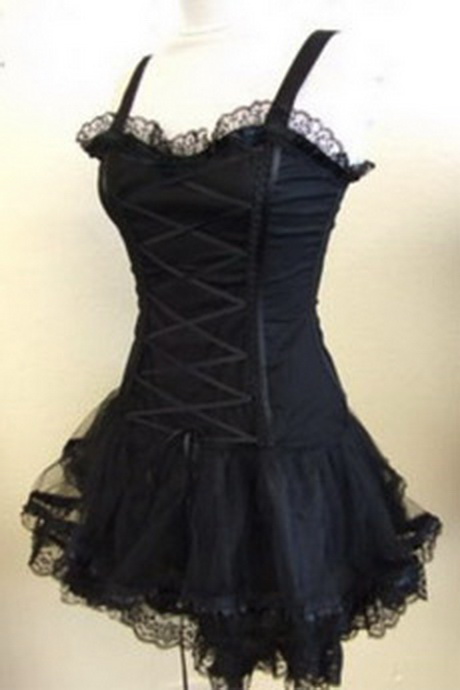 Robe gothique courte