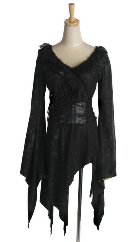 Robe gothique noire