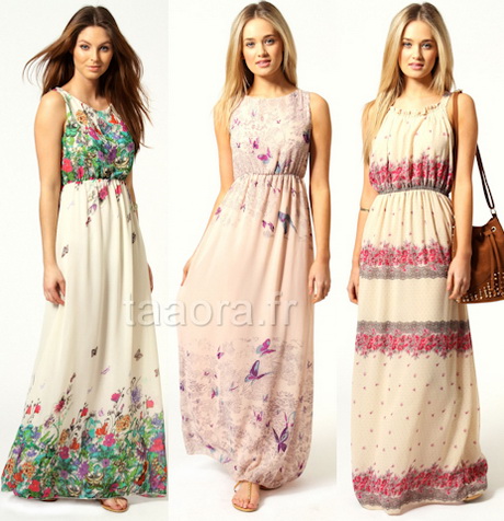 Robe hippie chic longue