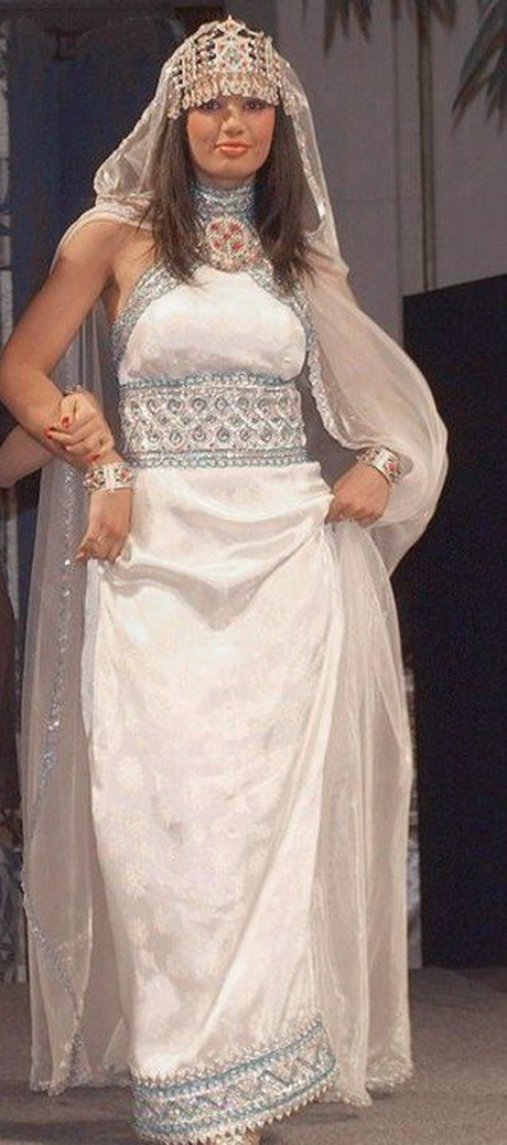 Robe kabyle blanche