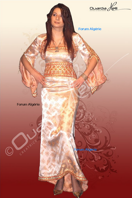 Robe kabyle pour mariage