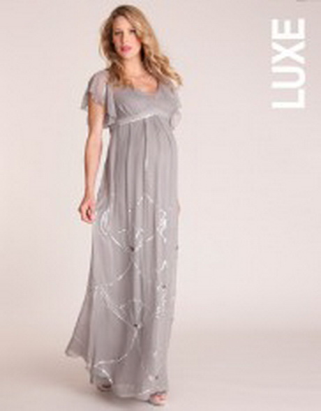 Robe longue enceinte