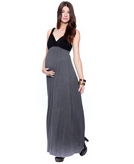 Robe longue enceinte