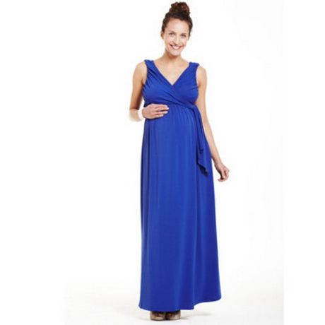 Robe longue enceinte