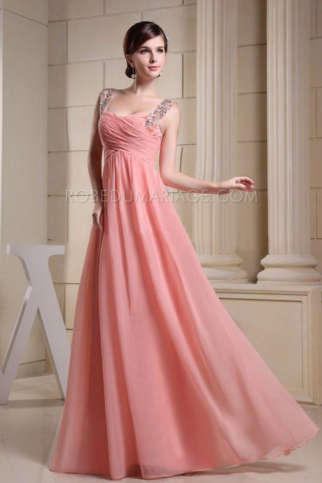 Robe longue grossesse pour ceremonie