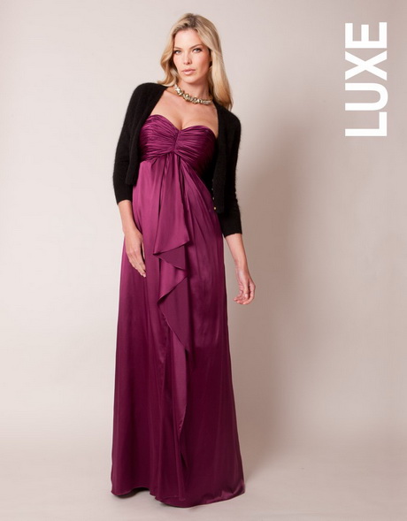 Robe longue grossesse pour ceremonie