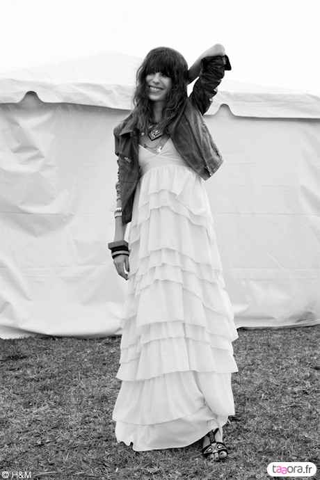 Robe longue hippie boheme