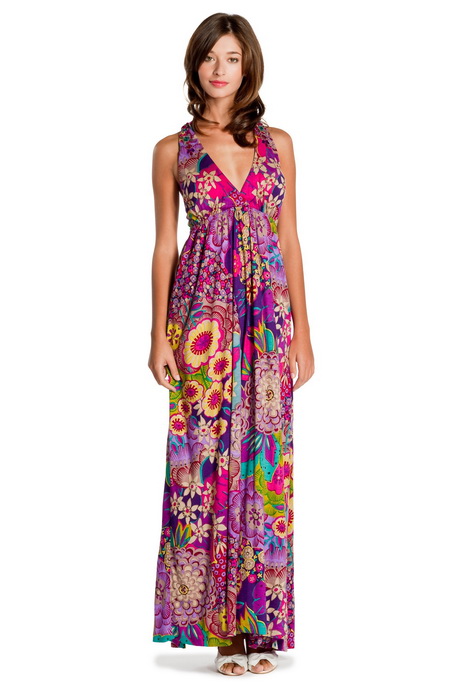 Robe longue hippie chic