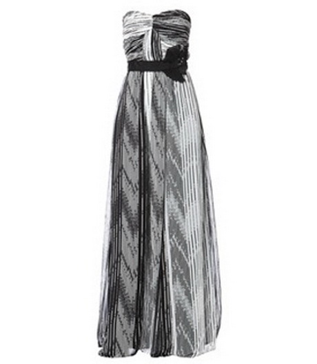 Robe de soiree longue noire bustier manoukian