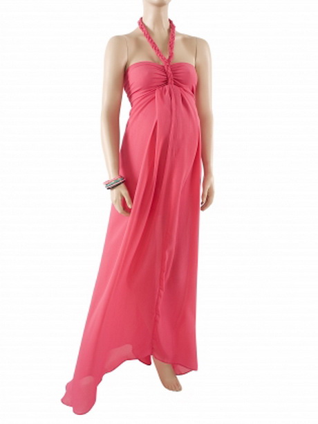 Robe longue pour femme enceinte