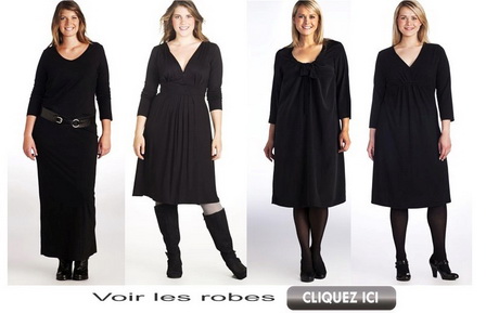 Robe longue pour femme ronde