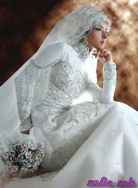 Robe mariée hijab