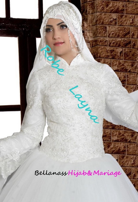 Robe mariée hijab