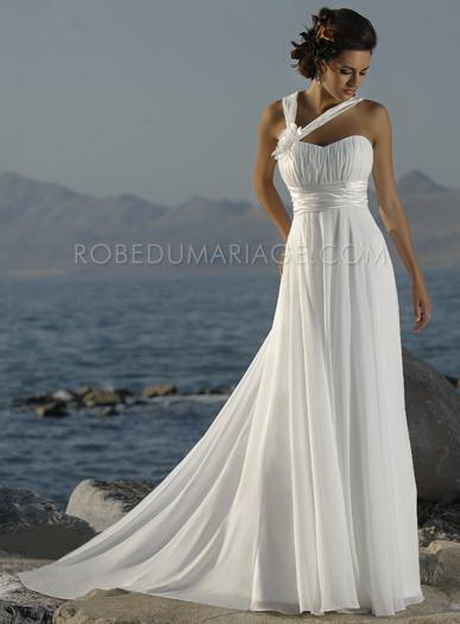 Robe mariee plage