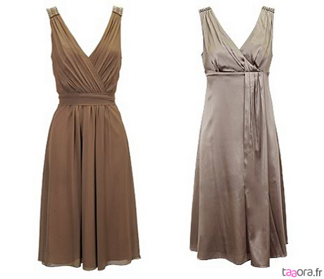 Robe marron