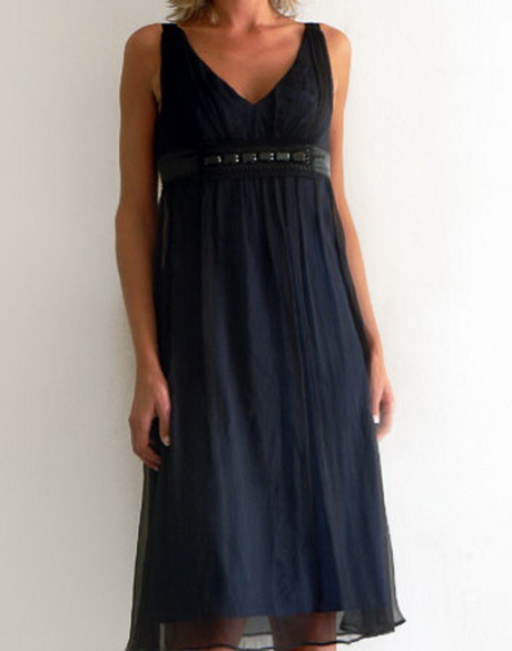 Robe mousseline noire