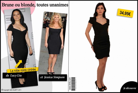 Robe noir classe