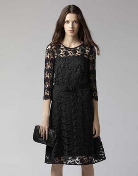 Robe noire dentelle