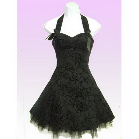 Robe noire gothique