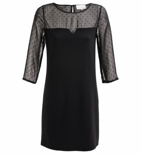 Robe noire habillee