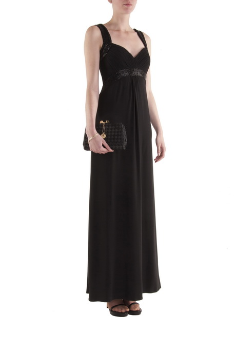 Robe noire longue