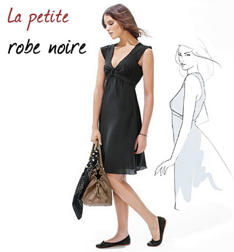 Robe noire été