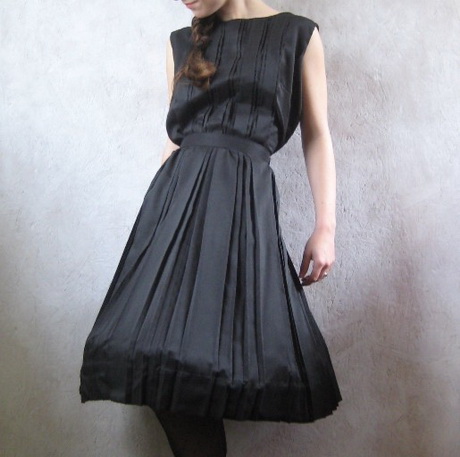 Robe noire vintage