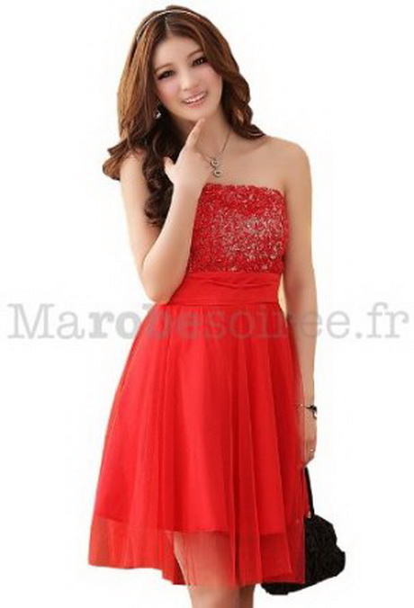 robe de soirÃ©e cÃ©rÃ©monie robe de mariage 3109 Rouge