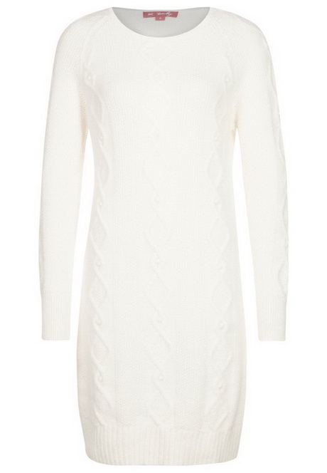 Robe pull blanche