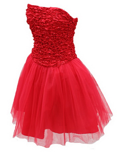 Robe rouge bustier