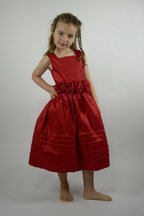 Robe rouge enfant