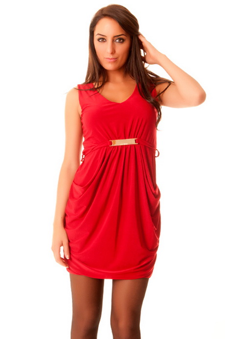 Robe rouge femme