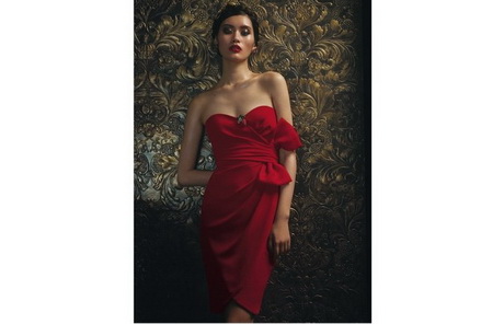 Robe rouge élégante