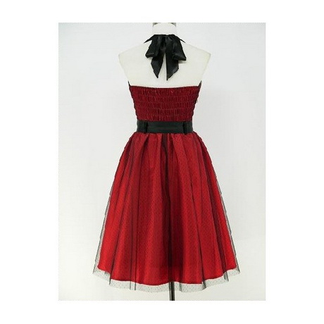 Robe rouge vintage