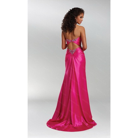 Robe satin longue