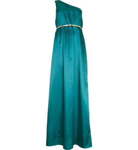 Robe satin longue