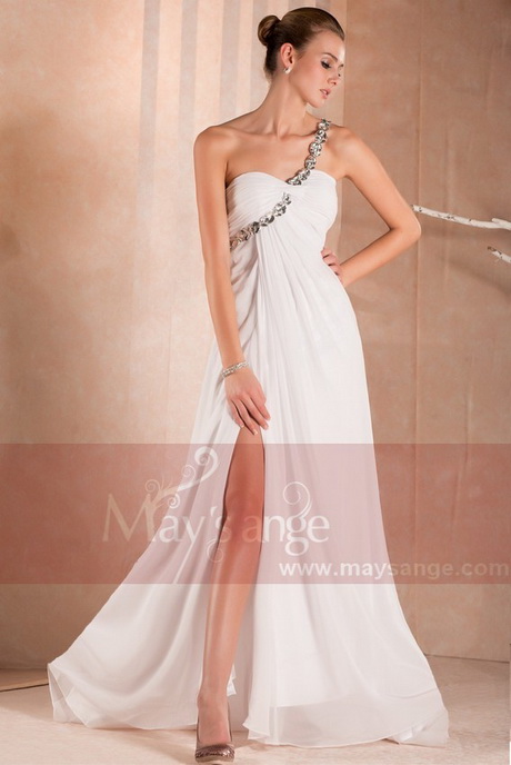 Robe soiree blanche