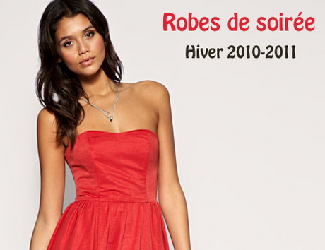 Robe soiree hiver