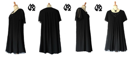 Robe tunique noir