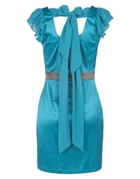 Robe turquoise