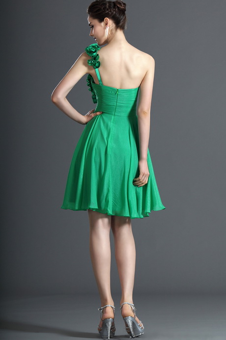 Robe verte courte