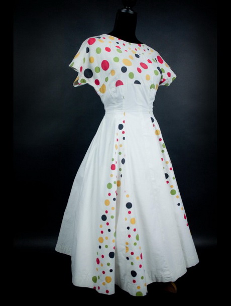 Robe vintage 1950