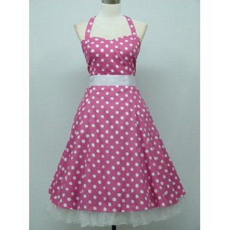 Robe vintage pois