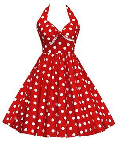 Robe vintage pois