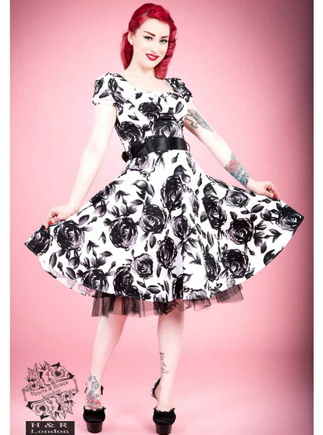 Robe vintage rockabilly