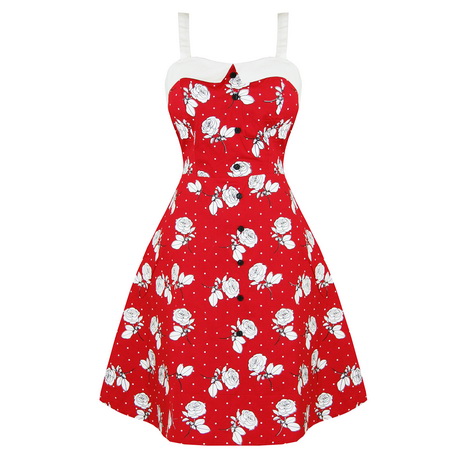 Robe vintage rouge