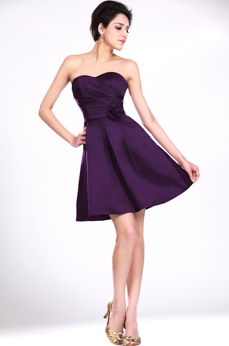 Robe violette femme