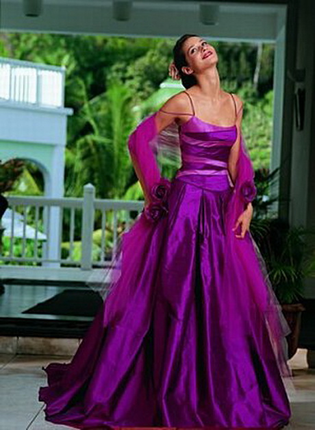 Robe violette