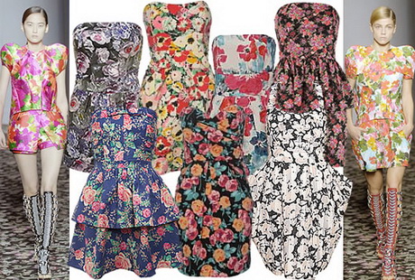 Robes à fleurs