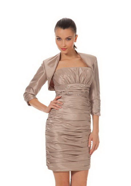 Femme Collection CÃ©rÃ©monie. Ensemble Robe FNY Taupe